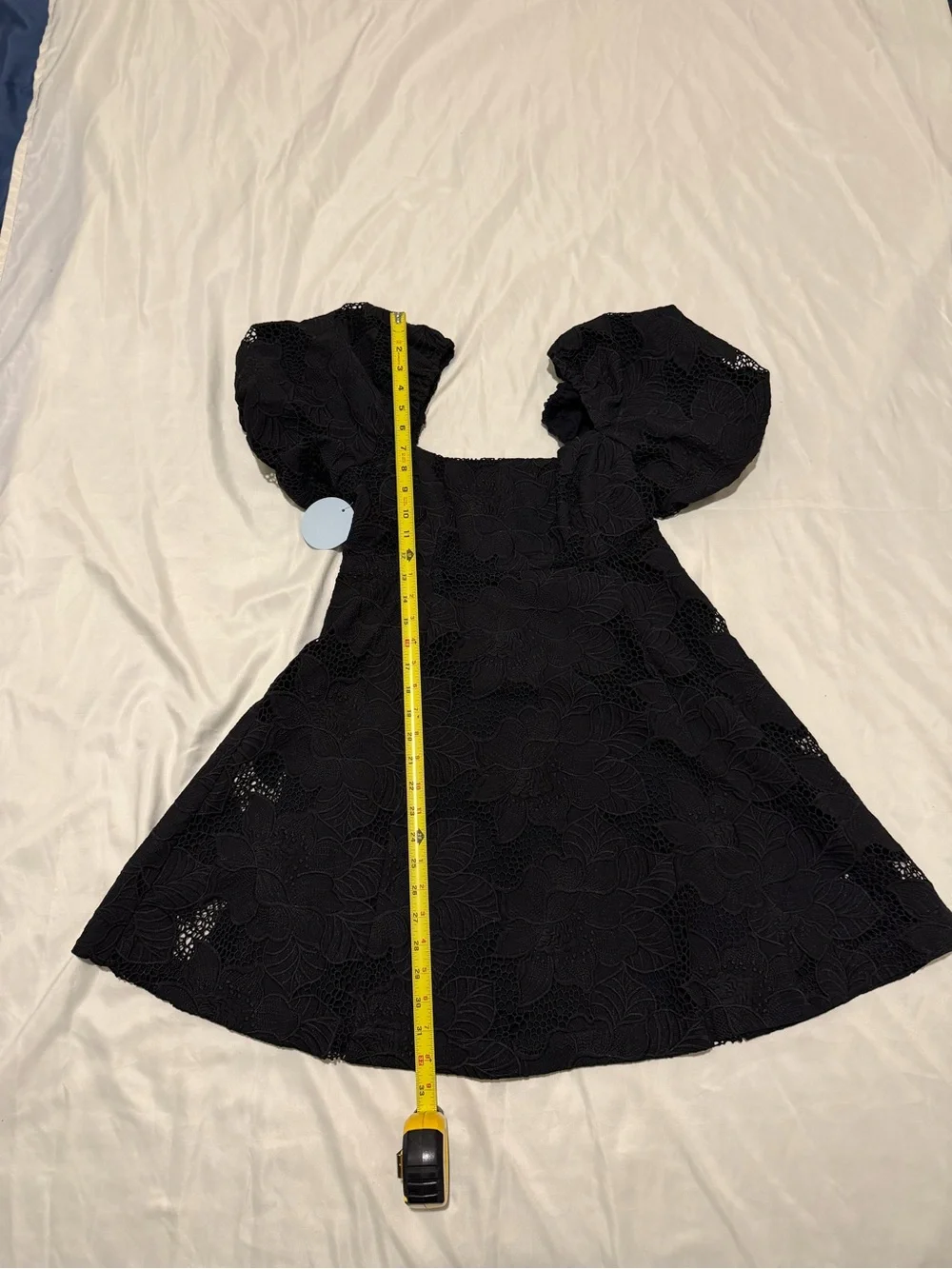 Hill House Black Lace Mini Dress, NWT, SZ Meduim - Picture 15 of 16